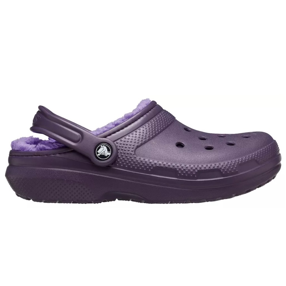PURPLE LINED CROCS